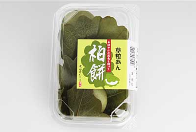 柏餅(草粒あん)3個入