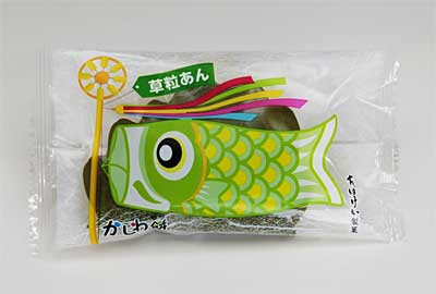 かしわ餅(草粒あん)